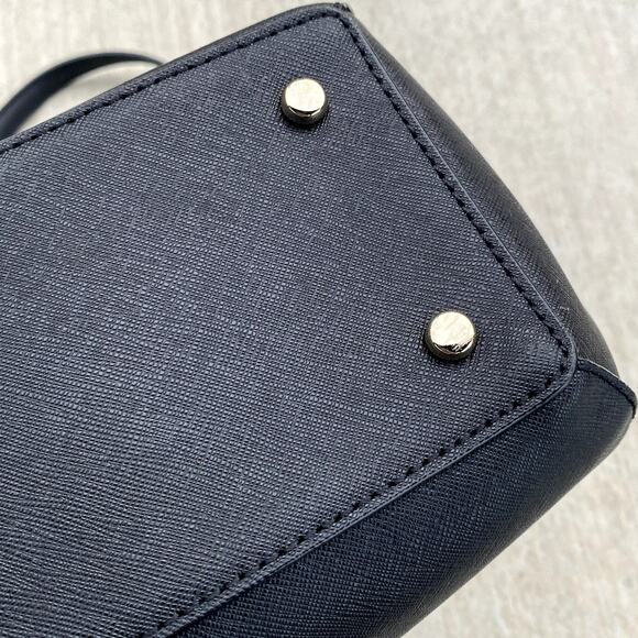 Kate Spade New York Cedar Street Leather Elissa Shoulder Tote Bag Black Small - Picture 13 of 16